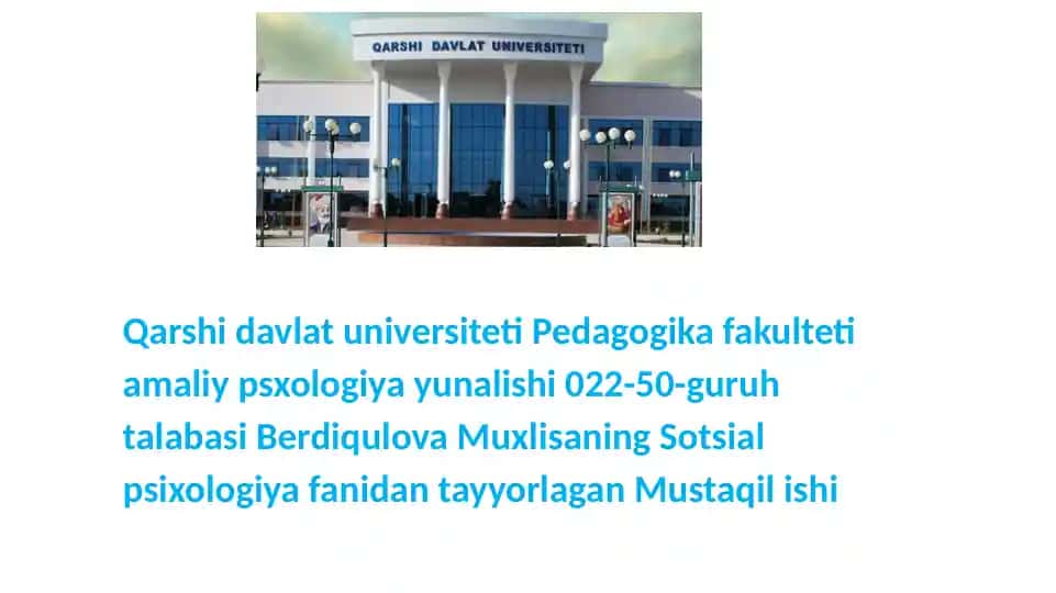 Ota-onalik xulqi va bola tarbiyasi