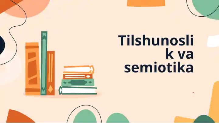 Tilshunoslik va semiotika