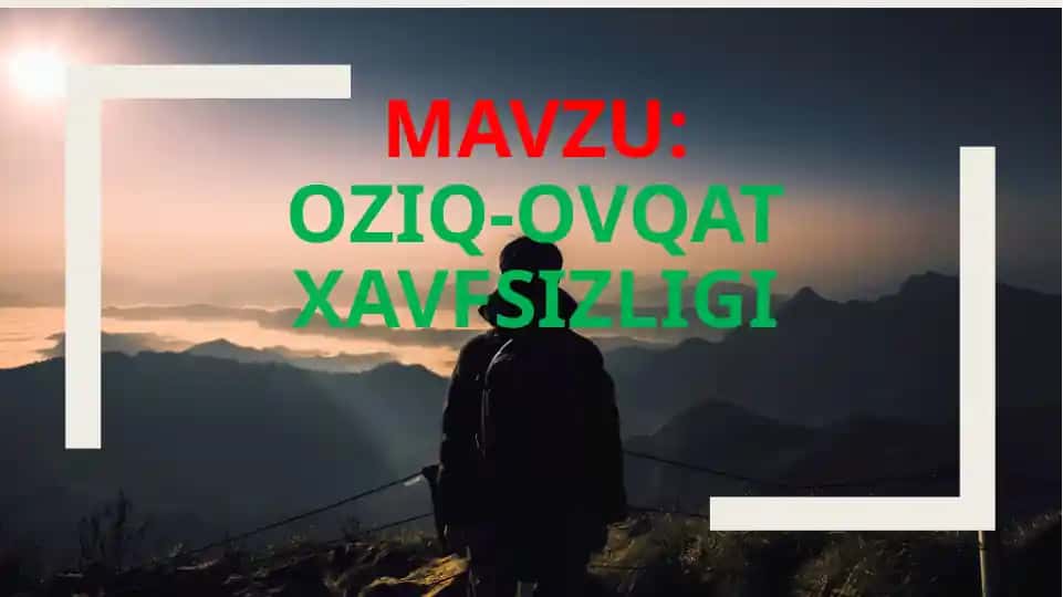 Oziq-ovqat xavfsizligi