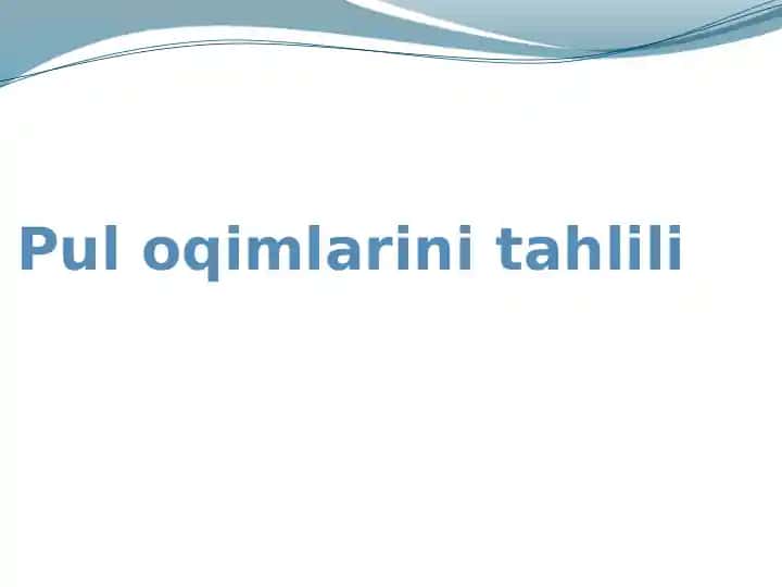 Puloqimlarinitahlili
