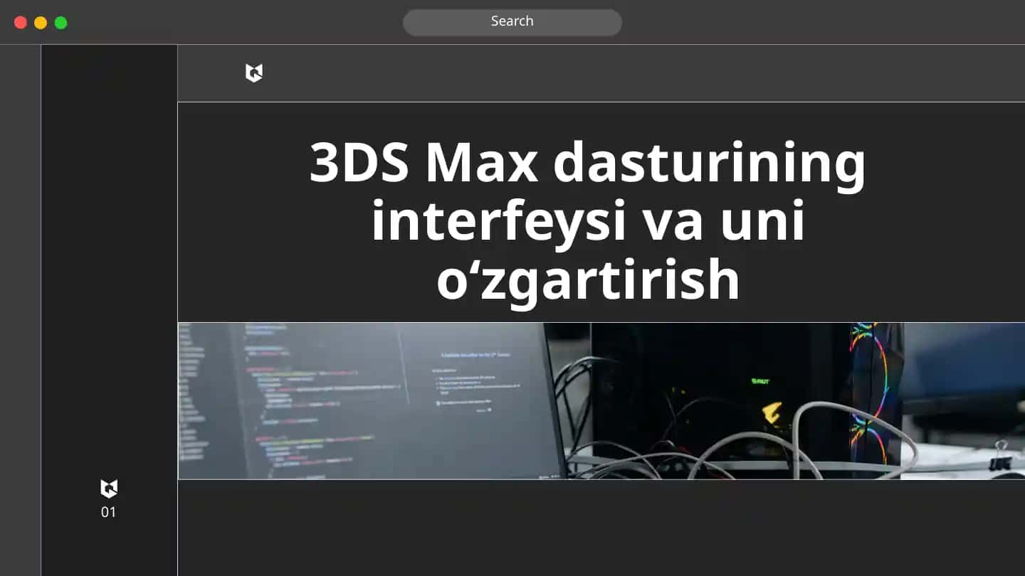 3DS Max dasturi