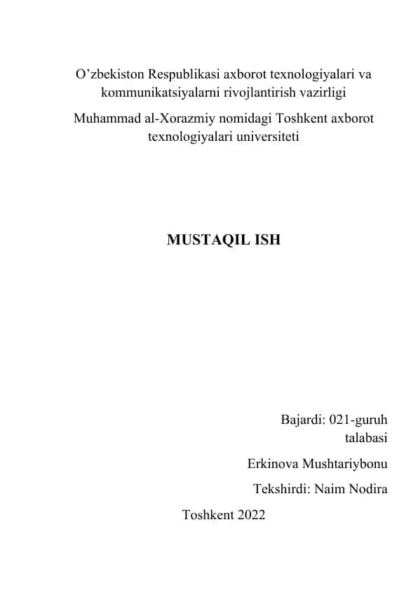 Relyatsion ma'lumotlar ba'zasi loyihalash