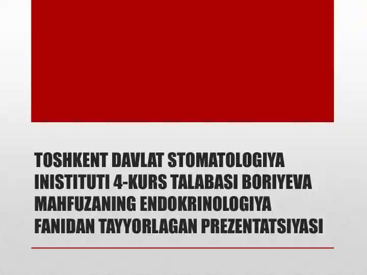 1 va 2 tipdagi qandli diabetni davolash printsiplari. Insulinoterapiya asoratlari