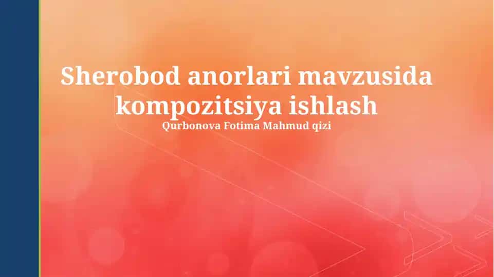 Sherobod anorlari