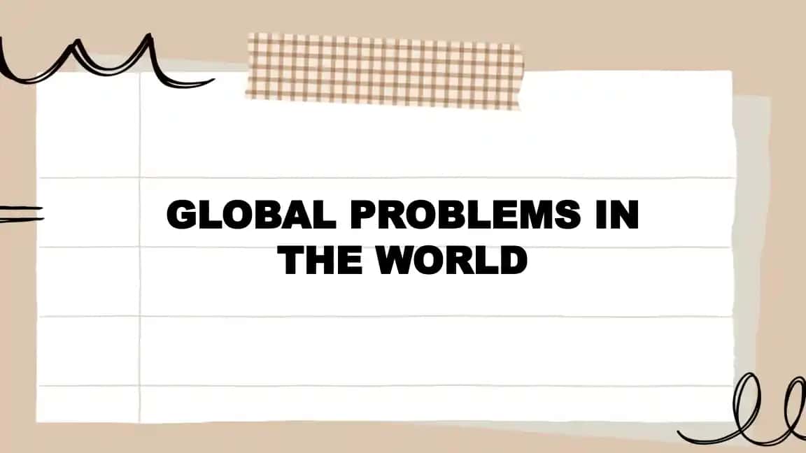 Global Problems in the World