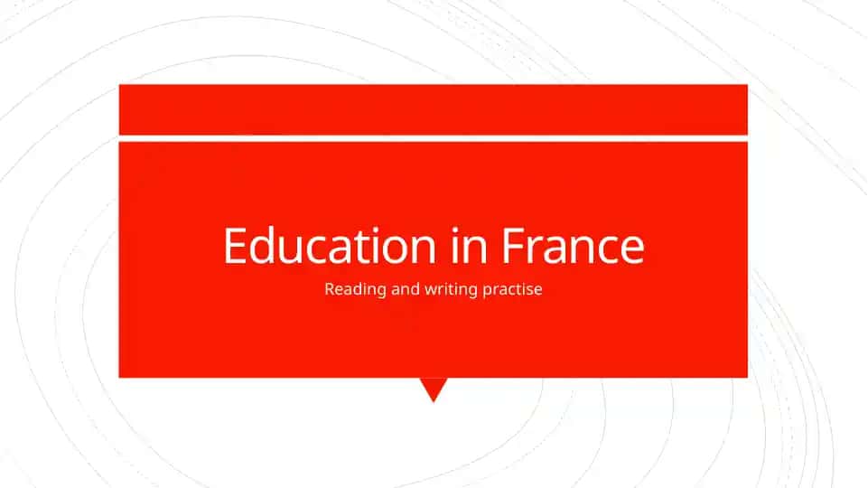Education in France