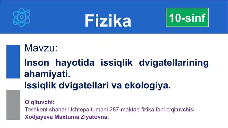 Issiqlik dvigatellari