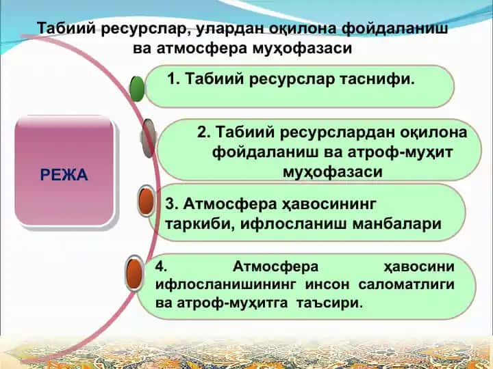 Tabiiy resurslar tasnifi