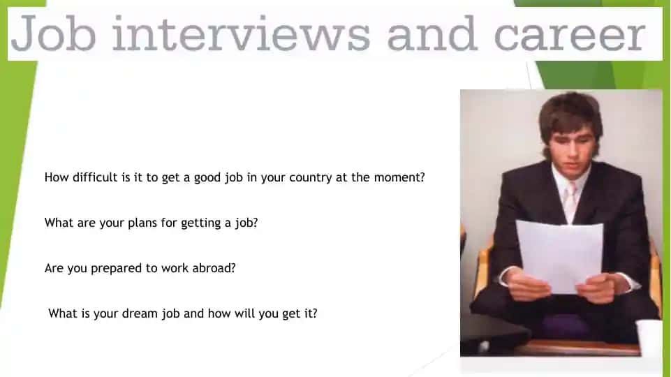 Job interviews and career