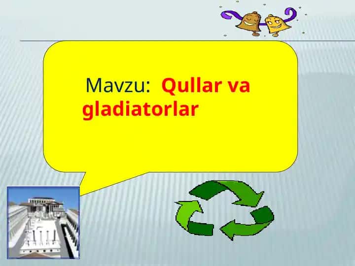 Qullar va gladiatorlar