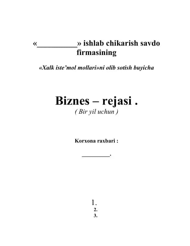 Xalk iste’mol mollari
