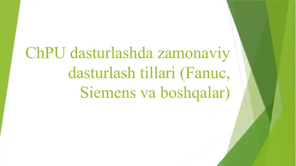 Zamonaviy Dasturlash Tillari