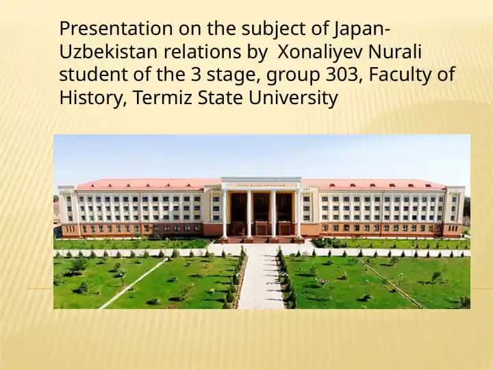 Japan-Uzbekistan relations