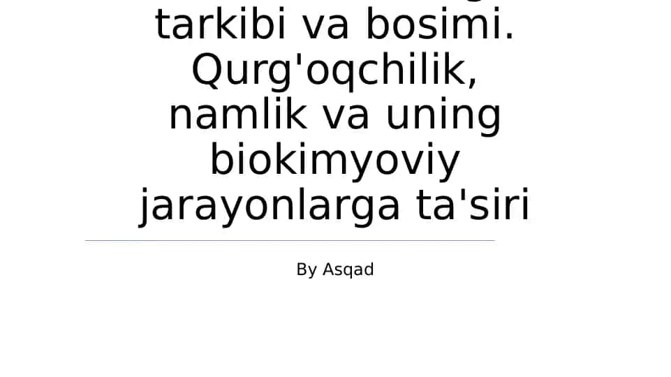 Atmosferaning tarkibi va bosimi