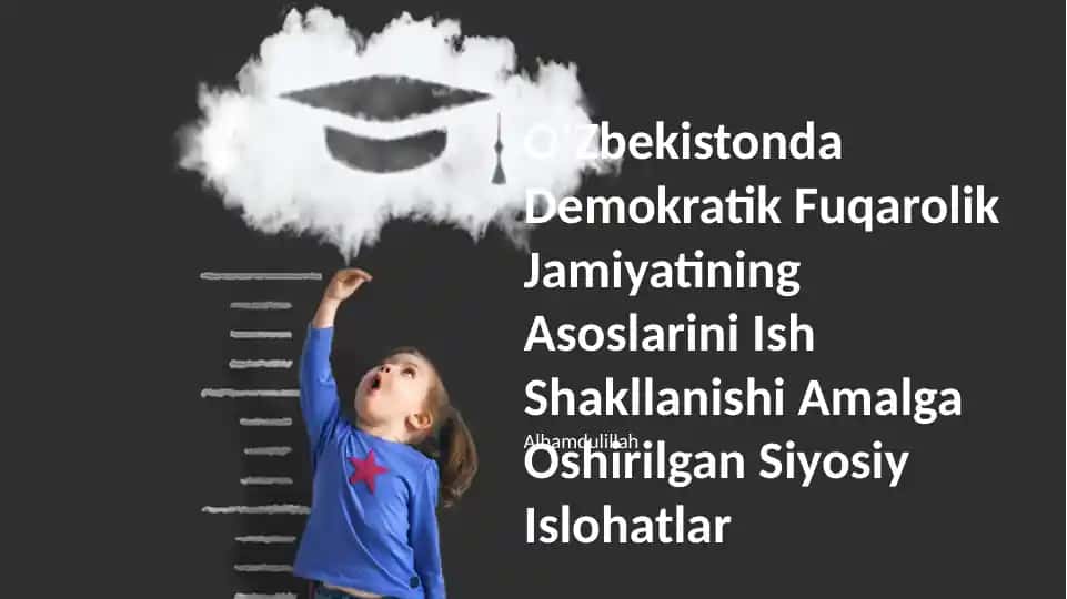 Oʻzbekistonda Demokratik Fuqarolik Jamiyatining Asoslarini Ish Shakllanishi