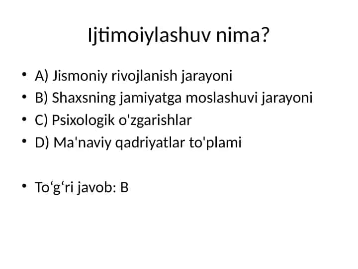 Ijtimoiylashuv nima?