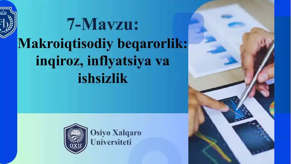 Makroiqtisodiy beqarorlik: inqiroz, inflyatsiya va ishsizlik