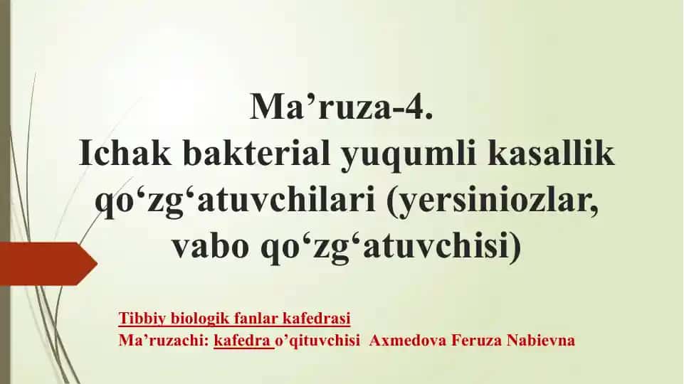 Ichakiyersinoz