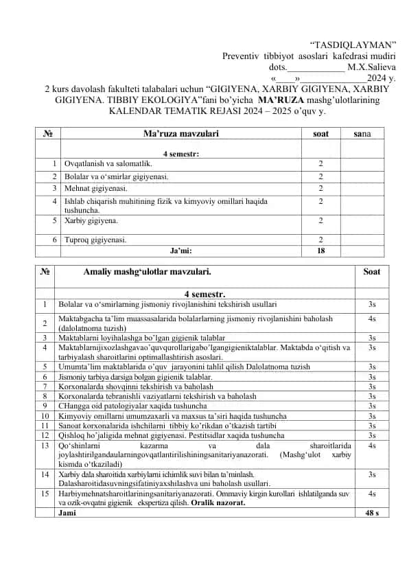 KALENDAR TEMATIK REJASI 2024 – 2025
