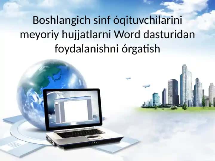 MS WORD dasturining imkoniyatlari