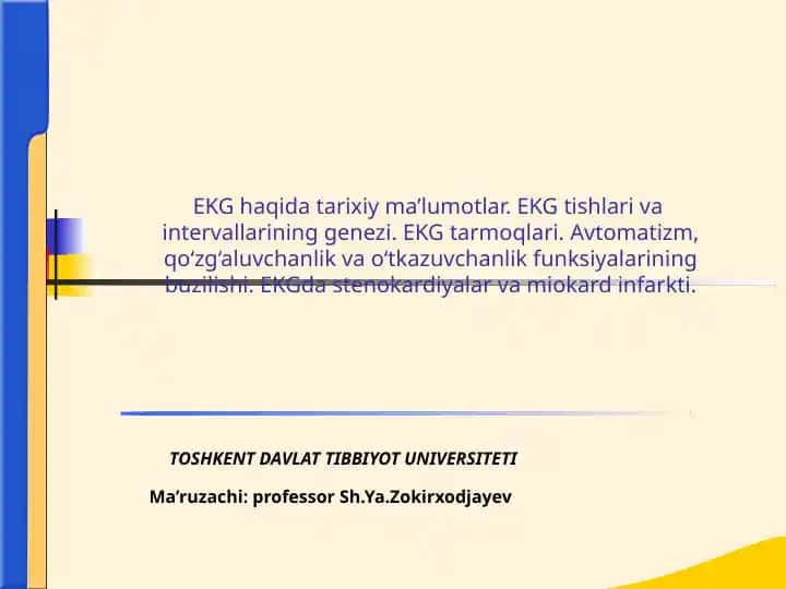 Eléktrokardiográfiya