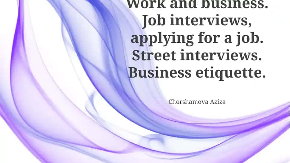 Business Etiquette & Professionalism