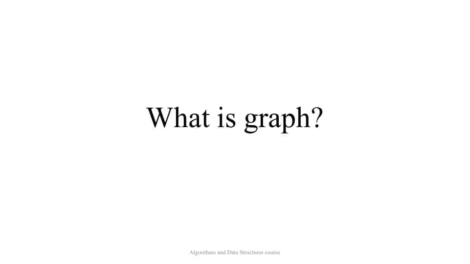 Graph haqida ma'lumotlar