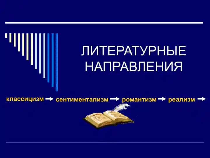 ЛИТЕРАТУРНЫЕ НАПРАВЛЕНИЯ