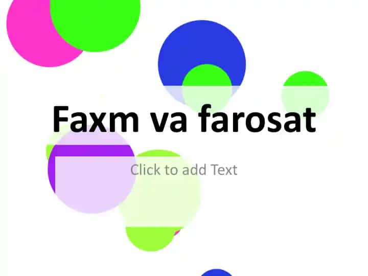 Fahm-farosat