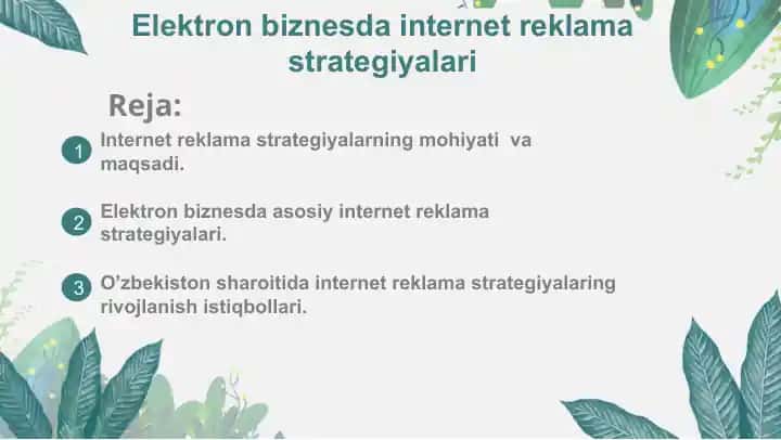 Internet reklama strategiyalari