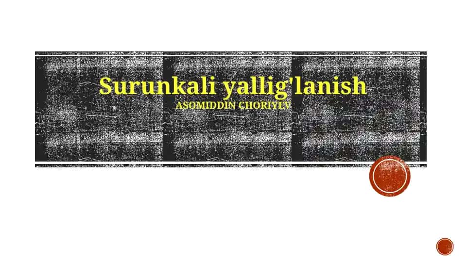 Surunkali yallig'lanish