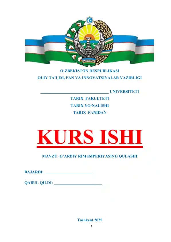 G’arbiy Rim Imperiyasining Qulashi