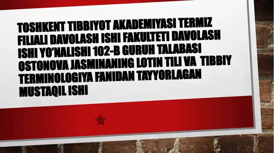 Yunon lotin dubletlari va yakka atamalar