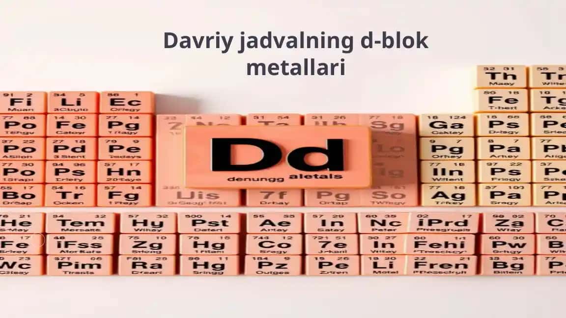 D-blok metallari