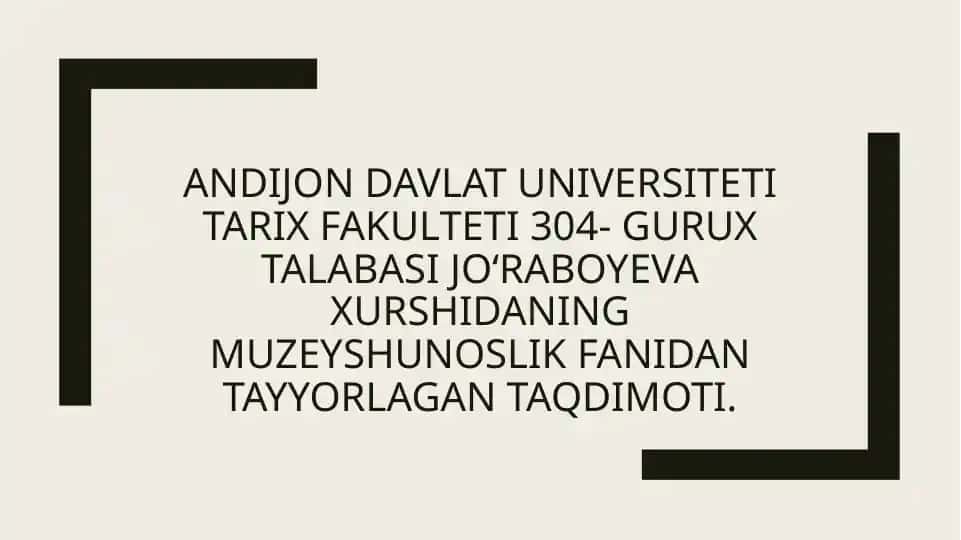 Sadriddin Ayniyning uy-muzeyi