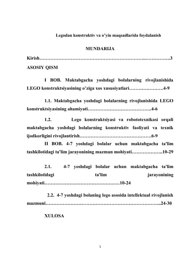 LEGO konstruktorlari