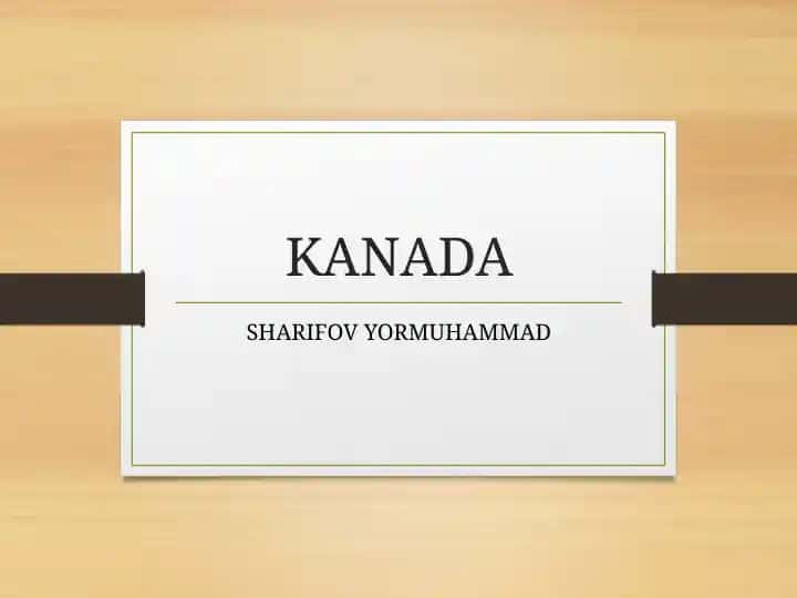 Kanada