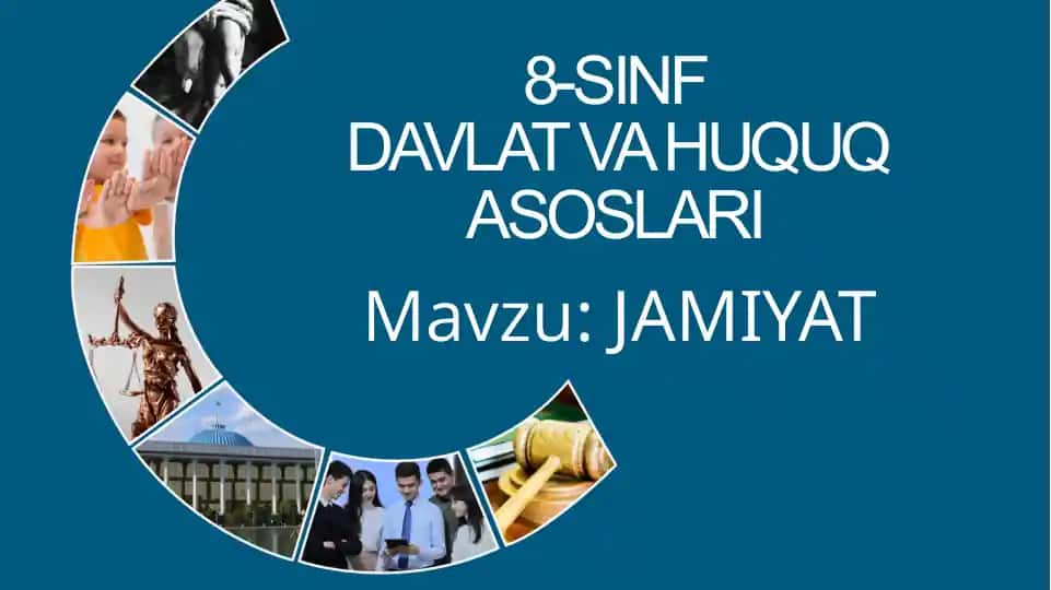 DAVLAT VA HUQUQ ASOSLARI