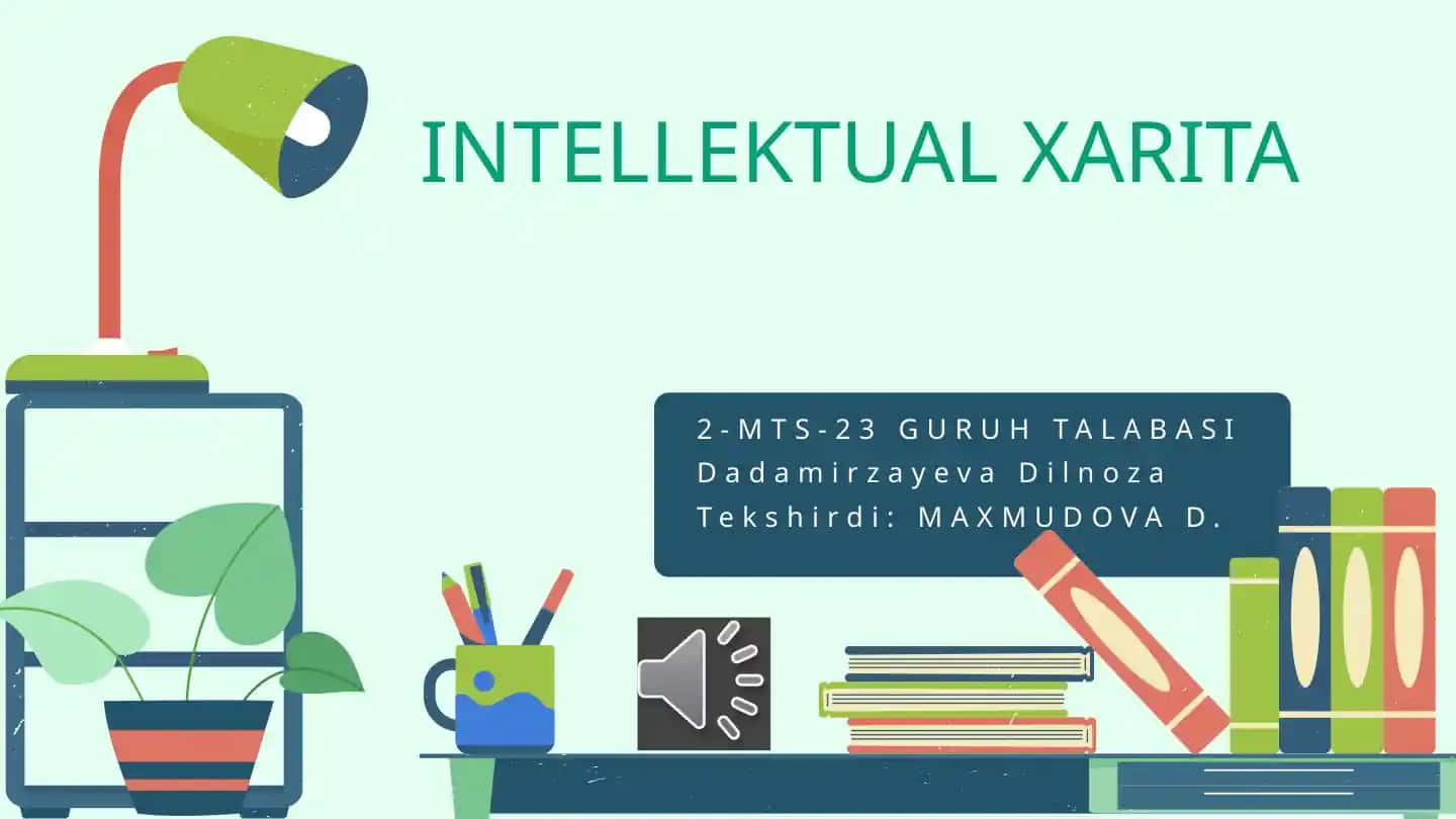 INTELLEKTUAL XARITA