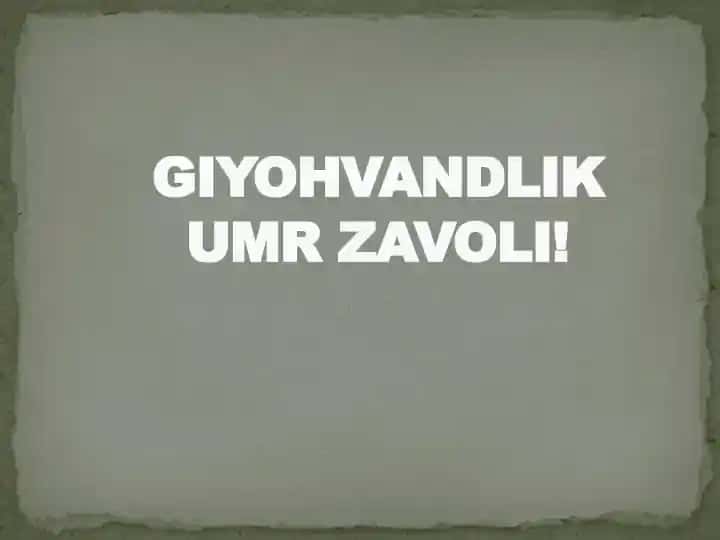 GIYOHVANDLIK UMR ZAVOLI