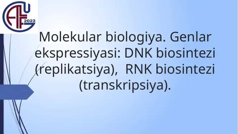 Molekular Biologiya