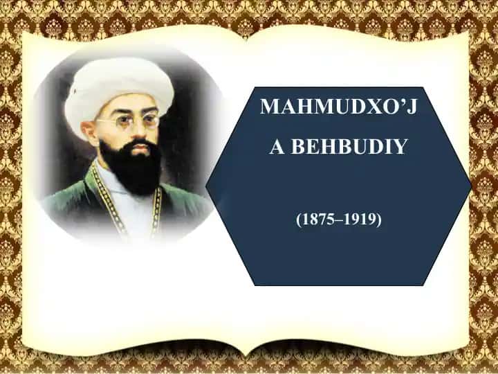 MAHMUDXO’JA BEHBUDIY