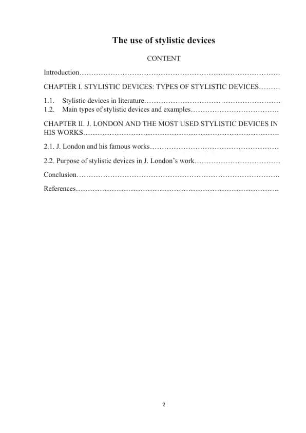 Stylistic Devices in Literature: Types and Examples
