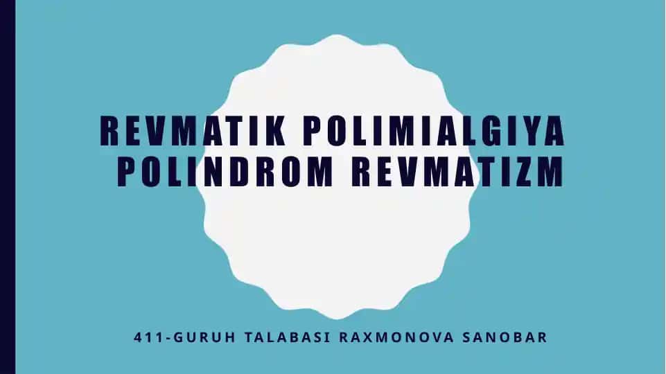 Polimialgiya revmatik (Revmatik Polymyalgia)