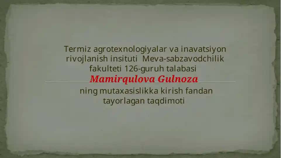 Paxtatolasi texnologiyasi