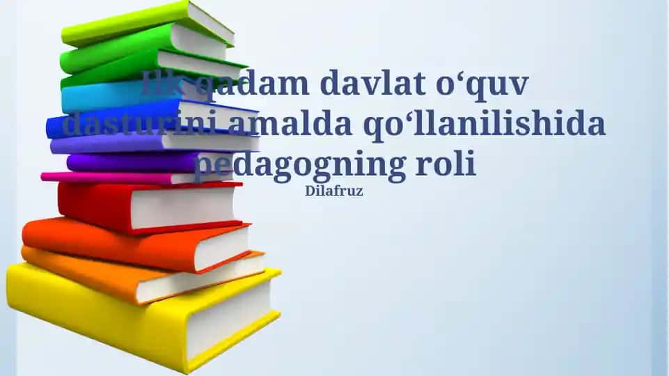Sinf Xonasi Muhitini Shakillantirish