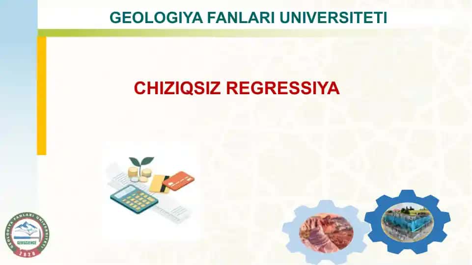 Chiziqsiz Regressiya