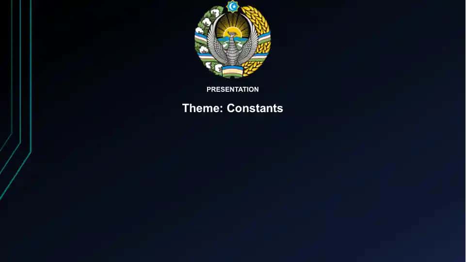 Constants