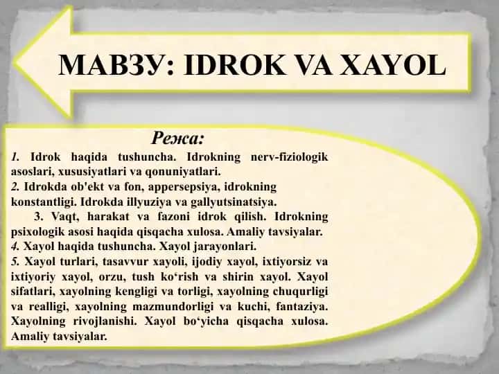 IDROK VA XAYOL