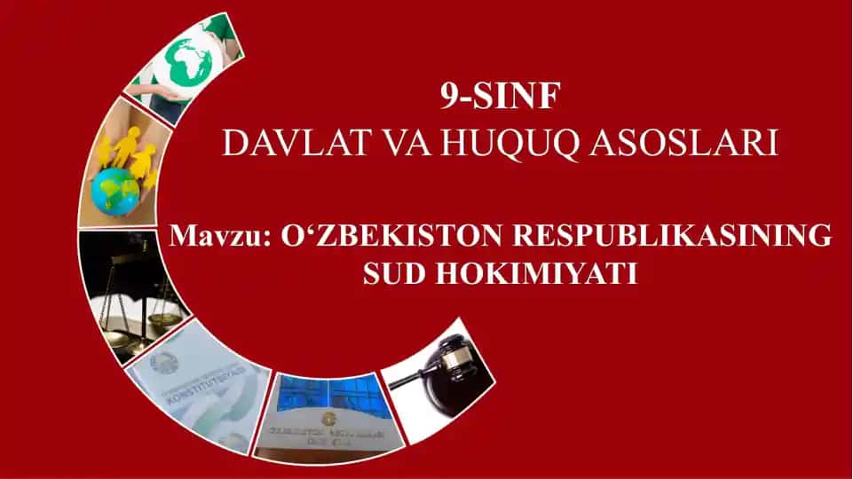 O‘zbekiston Respublikasining Sud Hokimiyati